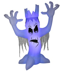National Tree Company 12' Halloween Giant Haunted Tree Inflatable Decoration - 1 of 3