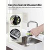 Aeitto Cold Press Juicer, Quiet Masticating Juicer with Triple Modes, Reverse Function, Easy to Clean, Includes Recipe for Fruits & Vegetables, Green - 3 of 4