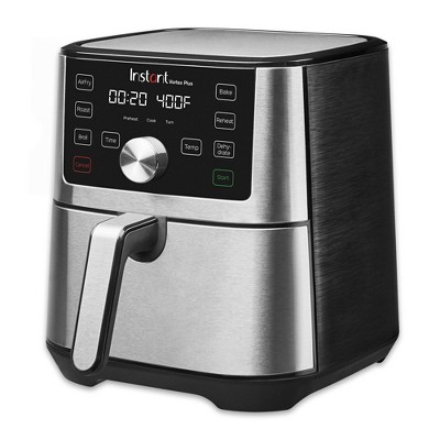 Instant Pot Vortex Plus 6 qt 7-in-1 Air Fryer Toaster Oven Stainless Steel