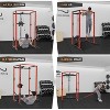 Power Cage with LAT Pulldown, Multi-Functional Power Rack - 3 of 4