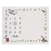 NoJo Warner Bros. Harry Potter Magical Moments White and Gold Milestone Baby Blanket - image 2 of 4