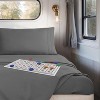 Nestl RV Queen Sheets, Super Soft 4PC Microfiber Sheet Set for Camper, Short Queen Sheets - 4 of 4
