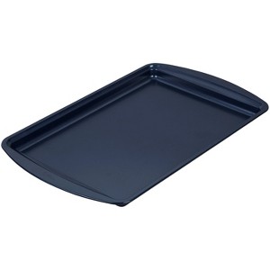 Wilton 15.2"x10.2" Diamond-Infused Medium Baking Sheet Navy Blue - 1 of 4