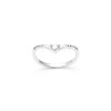 Avalon Anniversary Band Ring Sterling Silver Womens Cz Size 10 Ginger Lyne Collection - 2 of 4