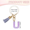 Unique Bargains Resin Lightweight Decorative Sparkling Purple Sequins Tumbler Cup Charm - 2 of 4