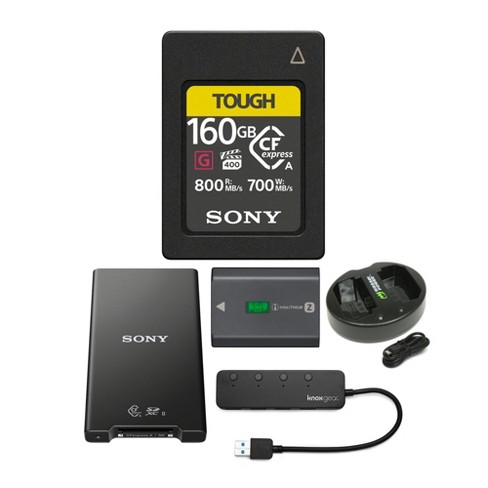 Sony CFexpress Type A 160GB Memory Card Bundle