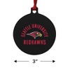 Seattle Redhawk Aluminum Holiday Christmas Tree Ornament - 3 of 4