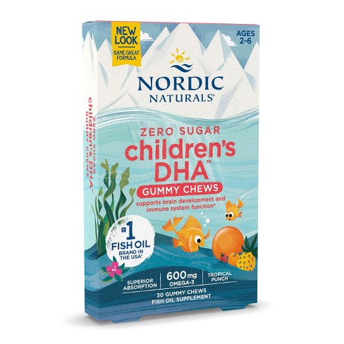 Nordic Naturals Children's Dha Gummies Dietary Supplement - 30ct : Target