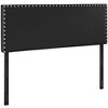 Modway Phoebe King Upholstered Vinyl Headboard -  Dense Foam Padding  - Assembly RequiredPU+25kg/M3 density foamFrame is solid wood and CARB P2 panel - 2 of 4
