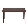 GDFStudio Phoenix 7pcs Patio Plastic and Steel Dining Set - 3 of 4
