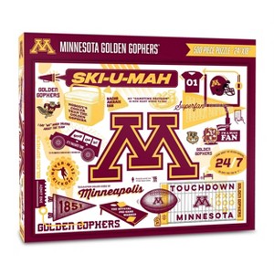 NCAA Minnesota Golden Gophers 500pc Scrapbook Puzzle : Target