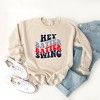 Simply Sage Market Women's Graphic Sweatshirt Batter Batter Swing Stacked - 3 of 3