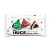 HERSHEY'S Hugs Christmas Milk Chocolate White Crème Candy - 10.1oz - 2 of 4