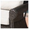 Amaya Set of 2 Wicker Swivel Rocking Chair: Patio Furniture, UV & Weather-Resistant - Christopher Knight Home - 2 of 4