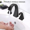 PROOX 8 in. Widespread 2-Handle Bathroom Faucet with Drain Assembly - 3 of 4