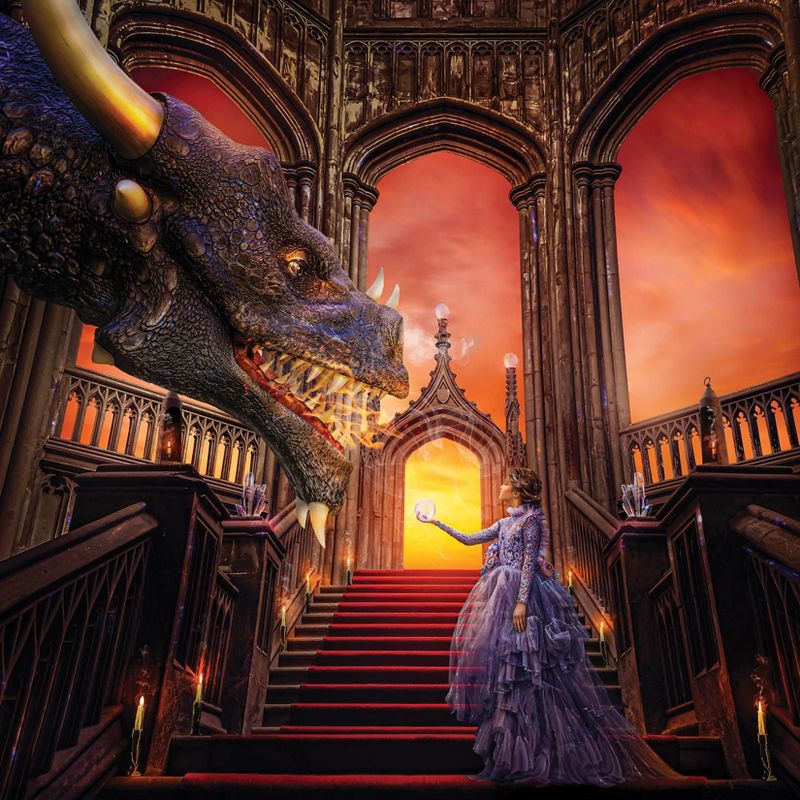 Toynk A Girl & Her Dragon Puzzle By Tara Lesher | 500 Piece Jigsaw Puzzle, 1 of 8