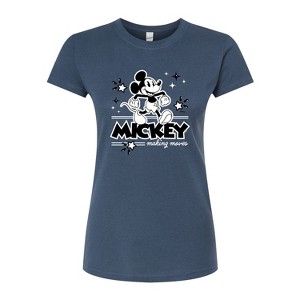 Women's - Disney - Mickey Mouse Fitted Graphic T-Shirt - 1 of 3