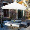 Costway 8x8 FT Pop up Canopy Tent Shelter Wheeled Carry Bag 4 Canopy Sand Bag - 2 of 4