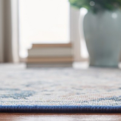 Ivory Elegance 5' x 7' Hand-Knotted Wool Blend Area Rug