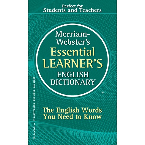 Merriam-Webster's Essential Learner's English Dictionary - (Paperback)