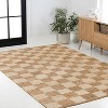JONATHAN Y Theo Modern Farmhouse Woven Jute Checkerboard Indoor Area Rug - 4 of 4