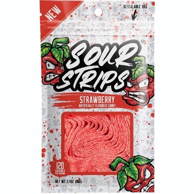 Sour Strips - Strawberry, 2 Pack