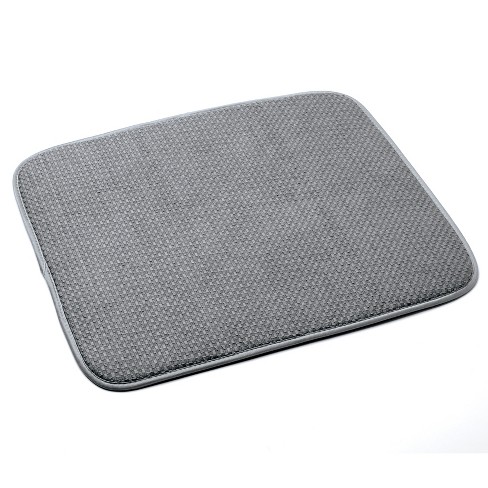 Style Selections 16-in W x 20-in L x 2-in H Microfiber Drying Mat in the  Dish Racks & Trays department at