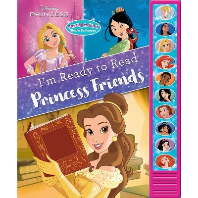 Image of Disney Princess: Princess Friends I'm Ready to Read Sound Book - by  Pi Kids (Mixed Media Product)