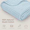 Baby Muslin Blanket, Large 40" X 40" By Comfy Cubs - 3 of 4