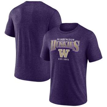 NCAA Washington Huskies Men's Tri-Blend T-Shirt