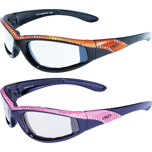 Womens clear hot sale motorcycle glasses