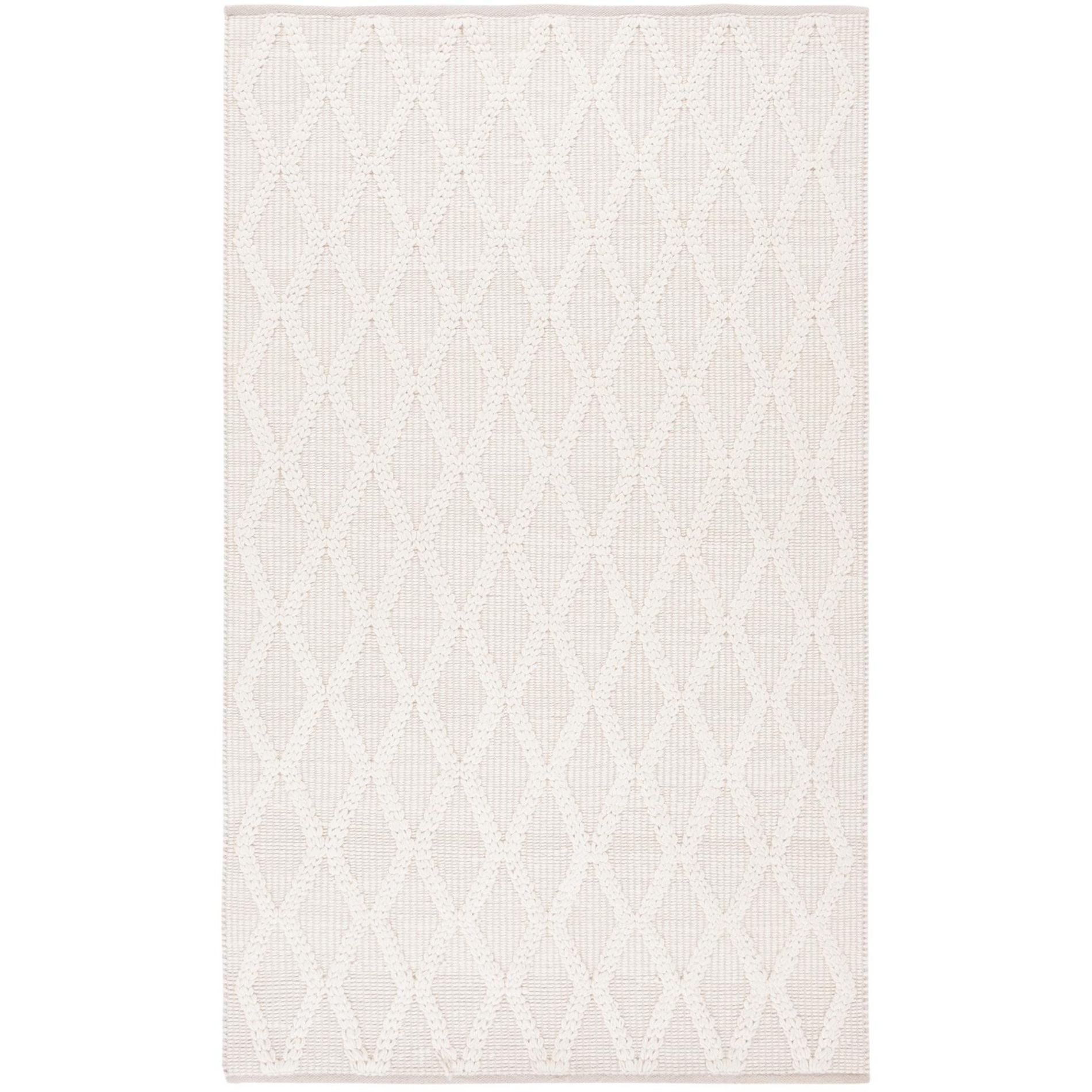 Natura NAT206 Handmade Indoor Area Rug - Ivory - 4'x6' - Safavieh