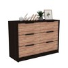 Bella Depot 6-Drawer Dressers - 2 of 4