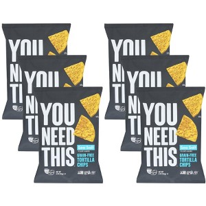 You Need This Sea Salt Tortilla Chips Grain Free - Case of 6/5 oz - 1 of 4