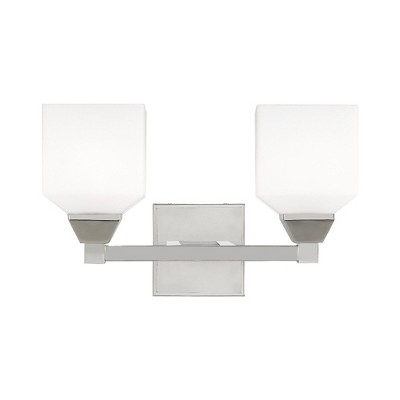 Livex Lighting Aragon 2 - Light Vanity in  Polished Chrome