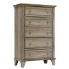 Whizmax 5 Drawers Dresser for Bedroom, White Chest of Drawers Tall Wood Dresser with Large Storage Organizer for Living Room, Closets, Hallway - 4 of 4