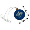 Indiana State University Primary Logo Mini Small Tiny Wood Christmas Tree Holiday Ornament - 4 of 4