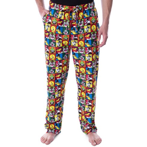 Nickelodeon men's 90s 2024 retro character pajama pan