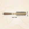 Unique Bargains ABS Styling Hair Round Brush Gold Tone 1 Pc - 2 of 4