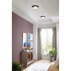 Progress Lighting Melon 2-Light Flush Mount, Brushed Nickel, Alabaster Glass Shade - 2 of 3