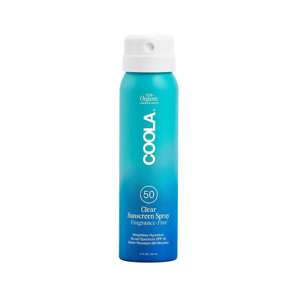 Photos - Sun Skin Care Coola Clear Sunscreen Mist - Fragrance Free - 2 fl oz - Ulta Beauty 