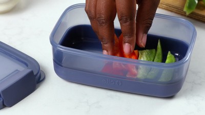 10pc Ello Plastic BPA FREE Food Storage Container set skid free, Freezer  Safe - mundoestudiante