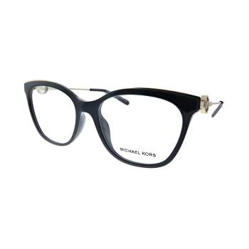 Michael Kors Rome MK 4076U 3332 Womens Square Eyeglasses Black 54mm