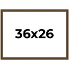 PosterPalooza | Sculpted Gold Picture Frame - UV Acrylic, Backing Board, Hanging Hardware Included - 2 of 4