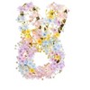 The Lakeside Collection Spring Floral Bunny Wreath - 3 of 4