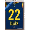 Trends International WNBA Indiana Fever - Caitlin Clark Jersey Framed Wall Poster Prints - 3 of 4