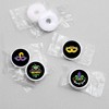 Big Dot of Happiness Colorful Mardi Gras Mask - Masquerade Party Round Candy Sticker Favors - Labels Fits Chocolate Candy (1 sheet of 108) - 3 of 4