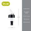 True Ace Measured Liquor Pour Spout, 2 Ounce Pourer, Fits Standard Liquor Bottles, At Home Bar Accessories, Plastic, Set of 1 - 3 of 4