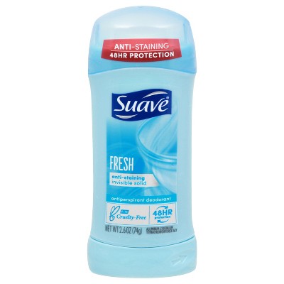 Suave Deodorant Antiperspirant & Deodorant Stick Fresh, 2.6 oz