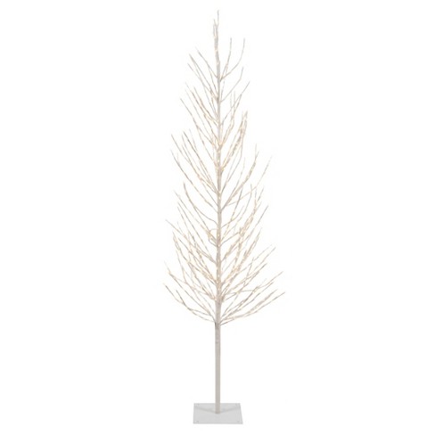 Vickerman 8 White Artificial Christmas Tree Warm White Led Lights Target